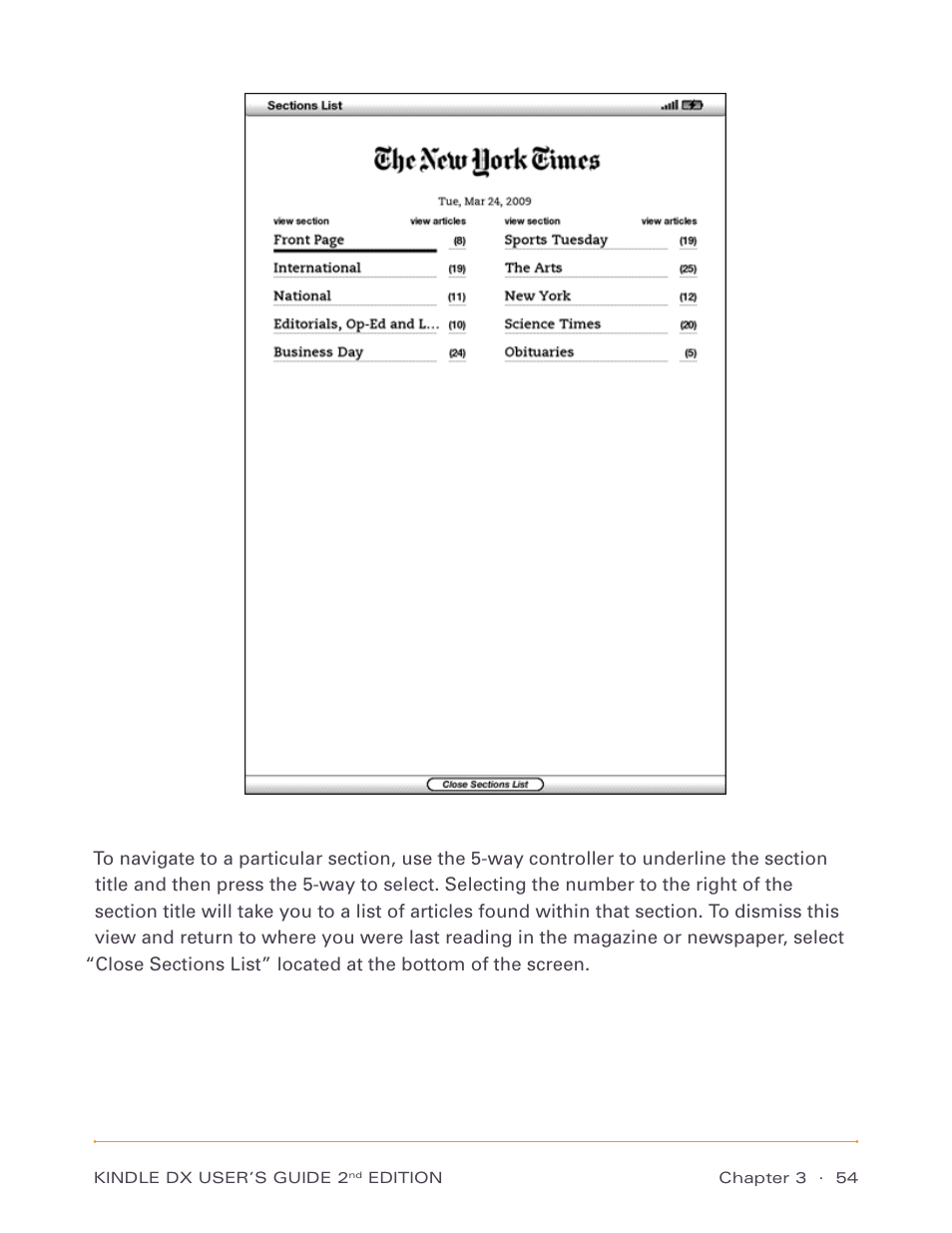 Amazon Technologies Kindle DX D00611 User Manual | Page 54 / 147