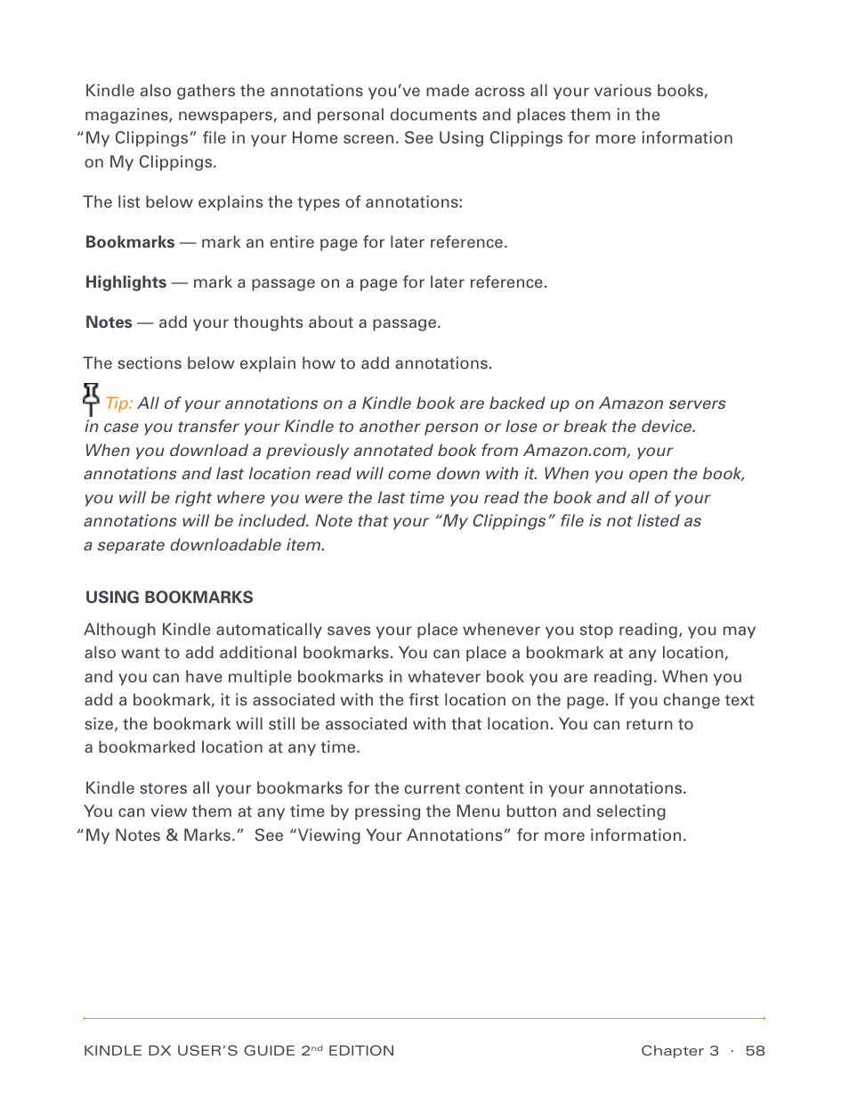 Amazon Technologies Kindle DX D00611 User Manual | Page 58 / 147