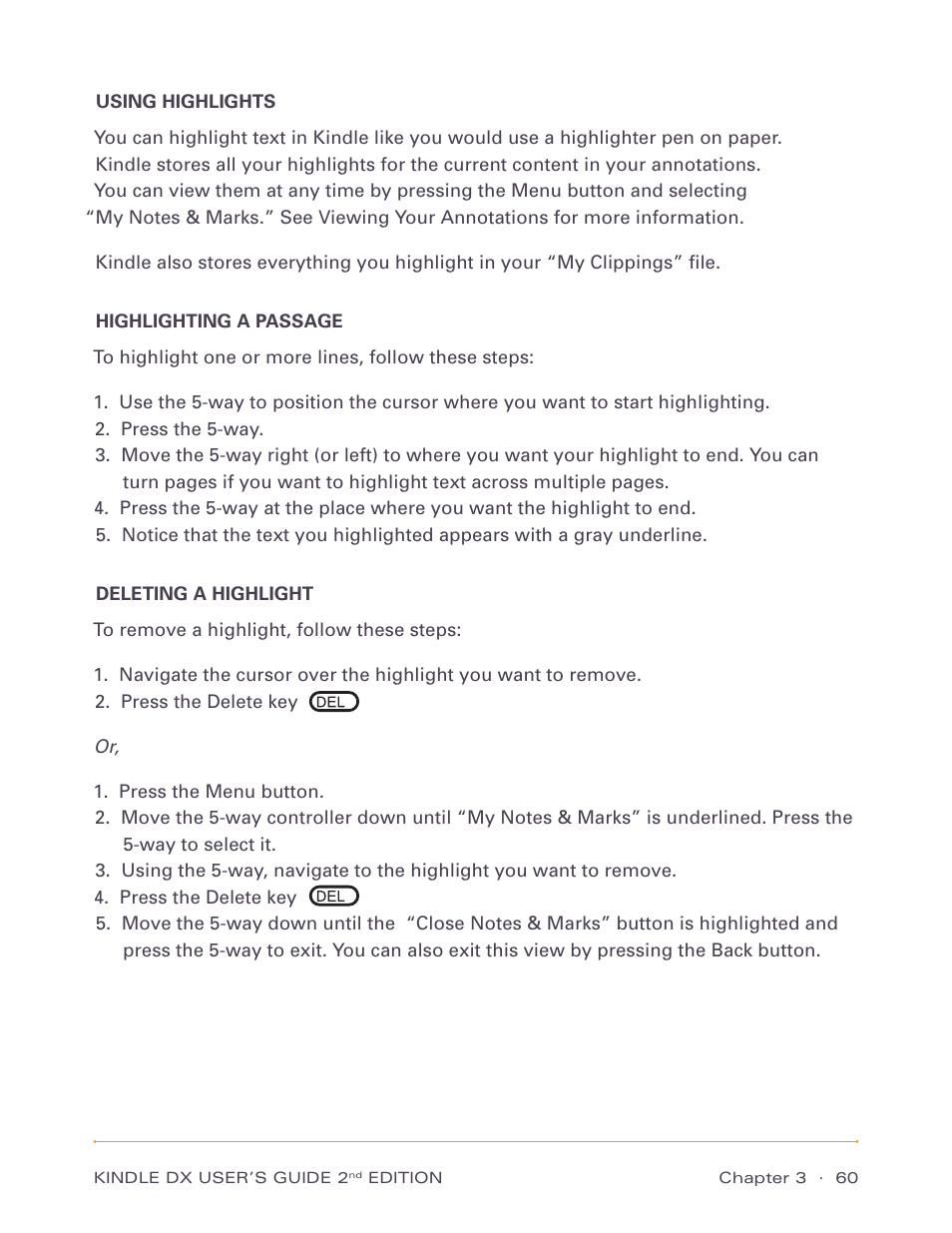 Amazon Technologies Kindle DX D00611 User Manual | Page 60 / 147