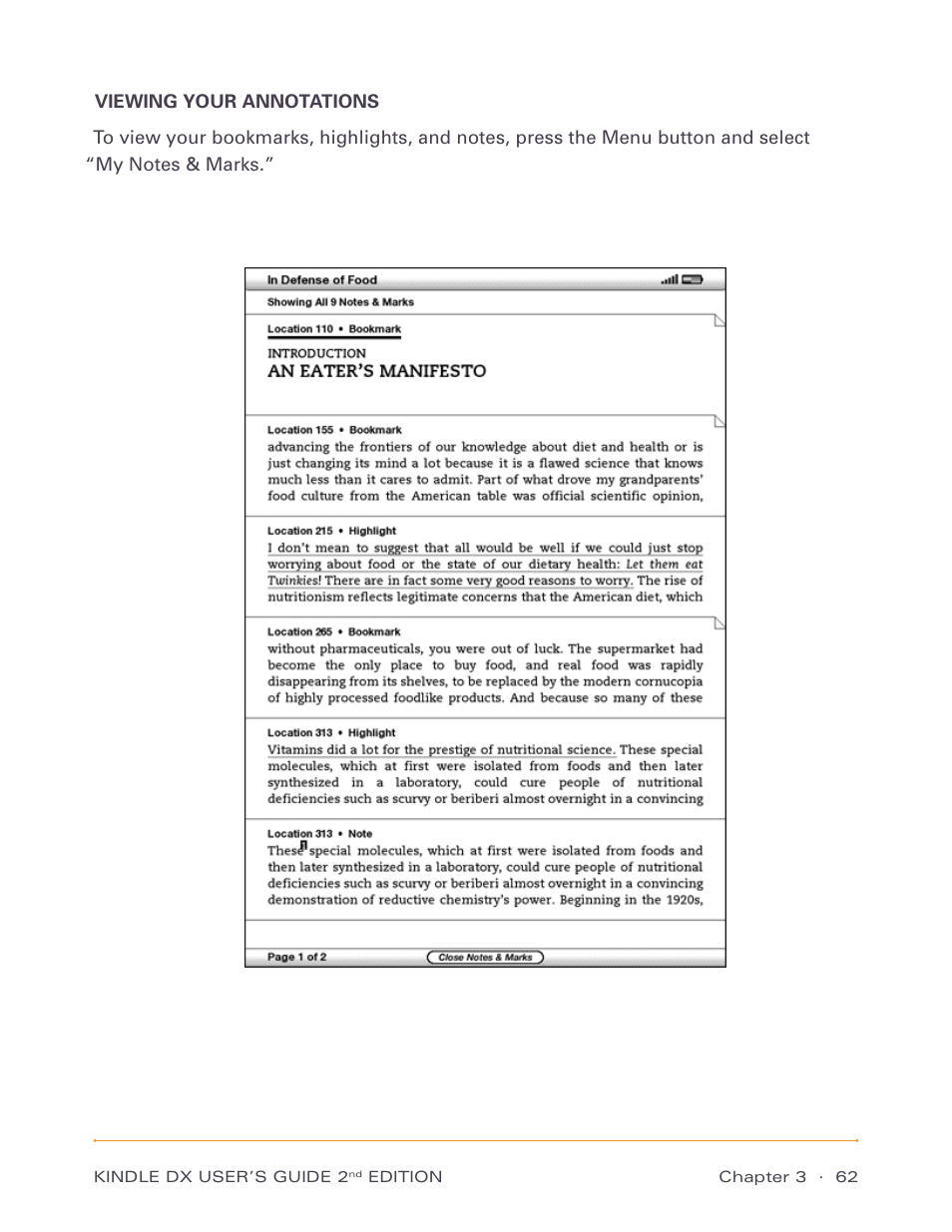 Amazon Technologies Kindle DX D00611 User Manual | Page 62 / 147