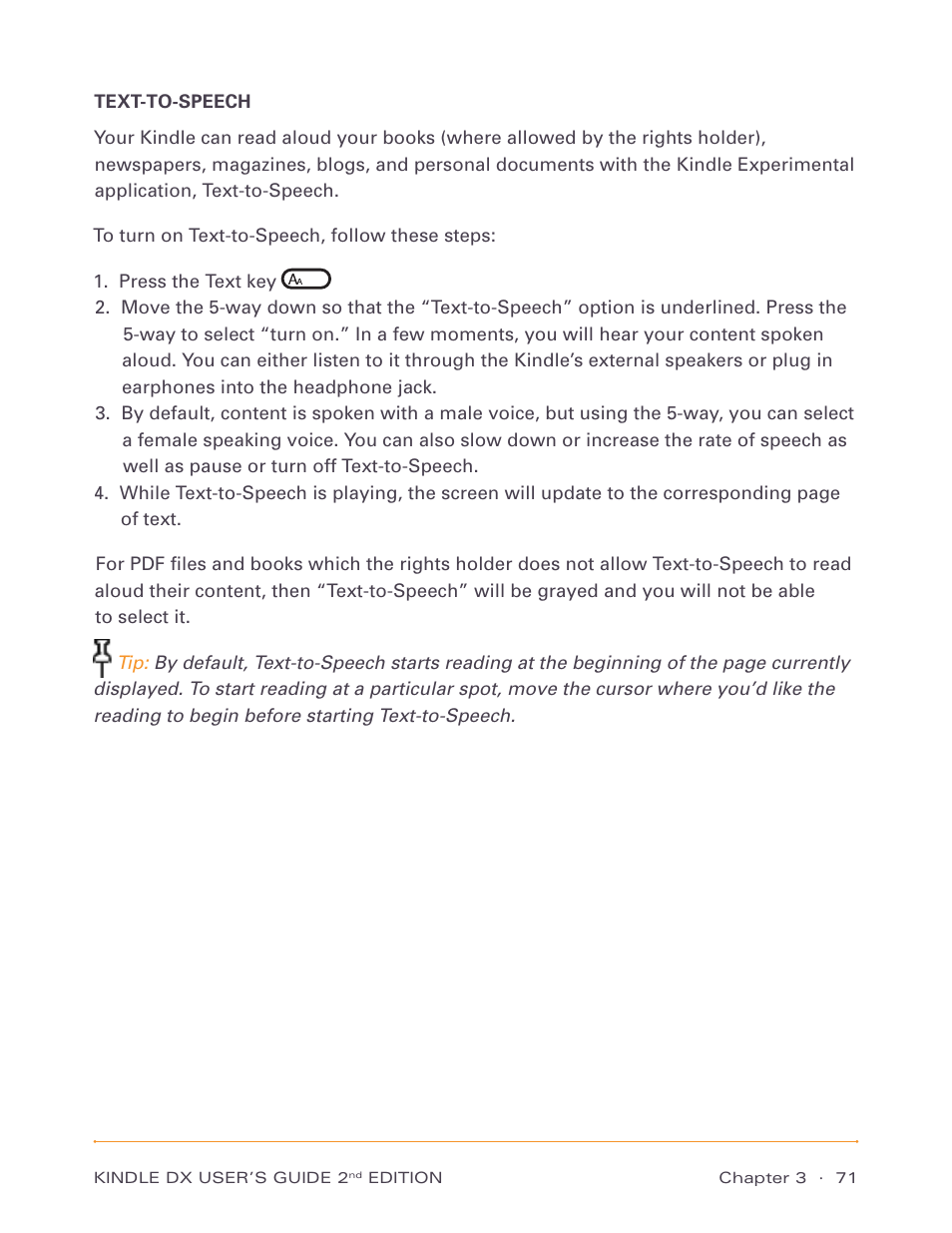Amazon Technologies Kindle DX D00611 User Manual | Page 71 / 147