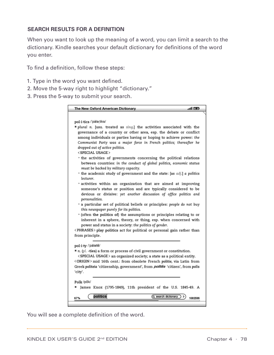 Amazon Technologies Kindle DX D00611 User Manual | Page 78 / 147