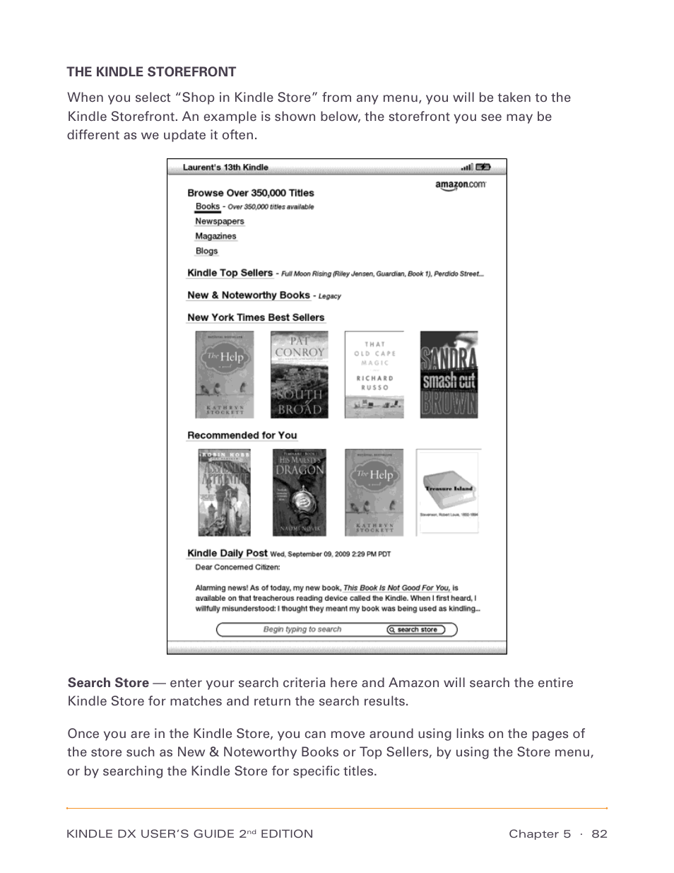 Amazon Technologies Kindle DX D00611 User Manual | Page 82 / 147