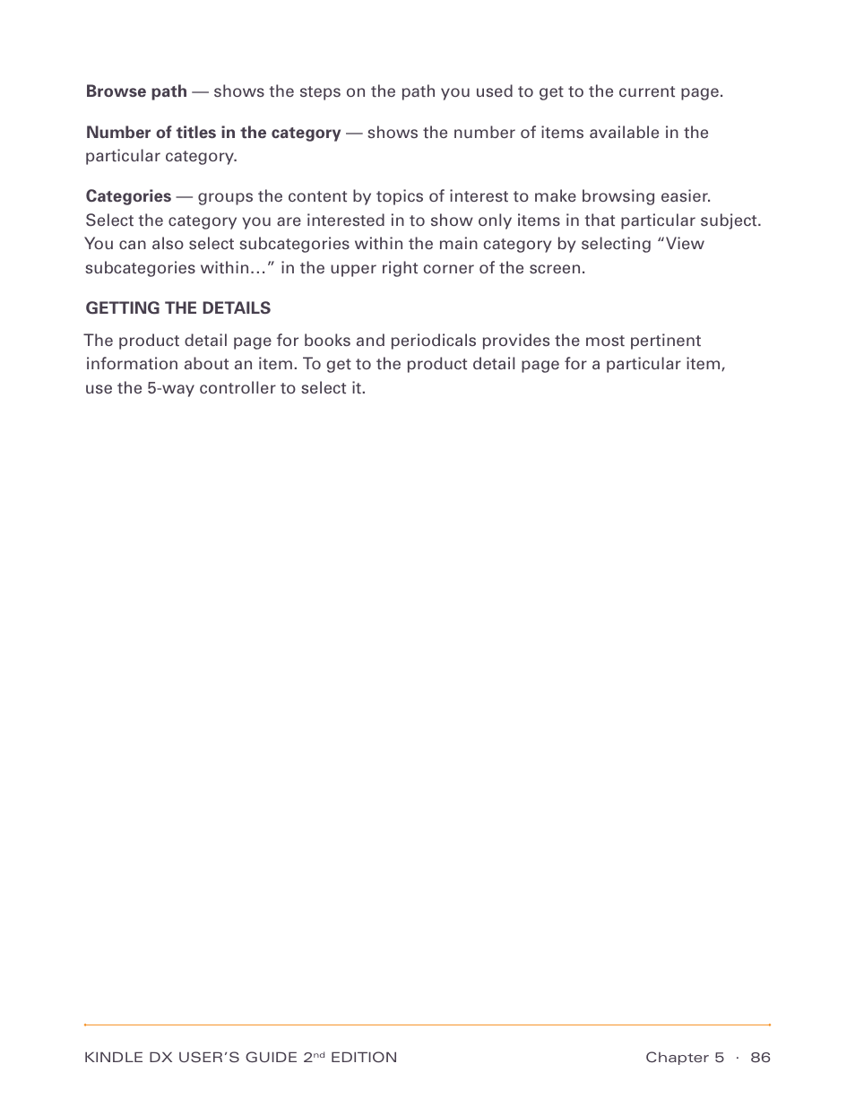 Amazon Technologies Kindle DX D00611 User Manual | Page 86 / 147