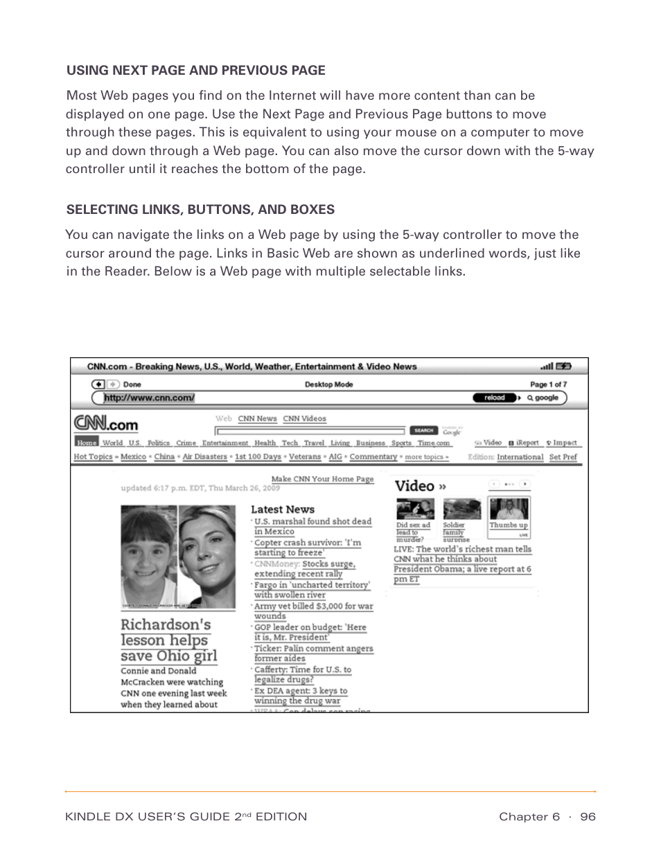 Amazon Technologies Kindle DX D00611 User Manual | Page 96 / 147