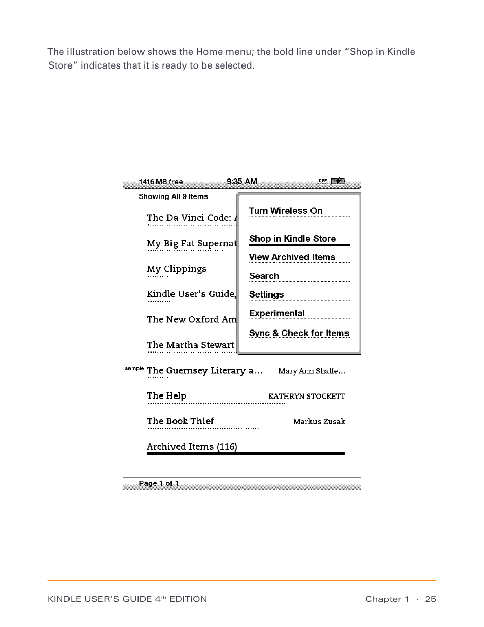 Amazon Technologies Kindle D00511 User Manual | Page 25 / 145