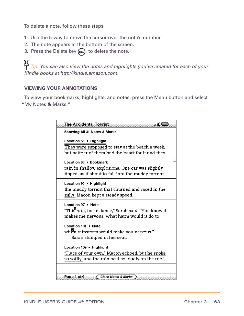 Amazon Technologies Kindle D00511 User Manual | Page 63 / 145