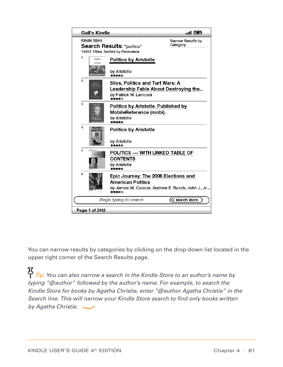 Amazon Technologies Kindle D00511 User Manual | Page 81 / 145