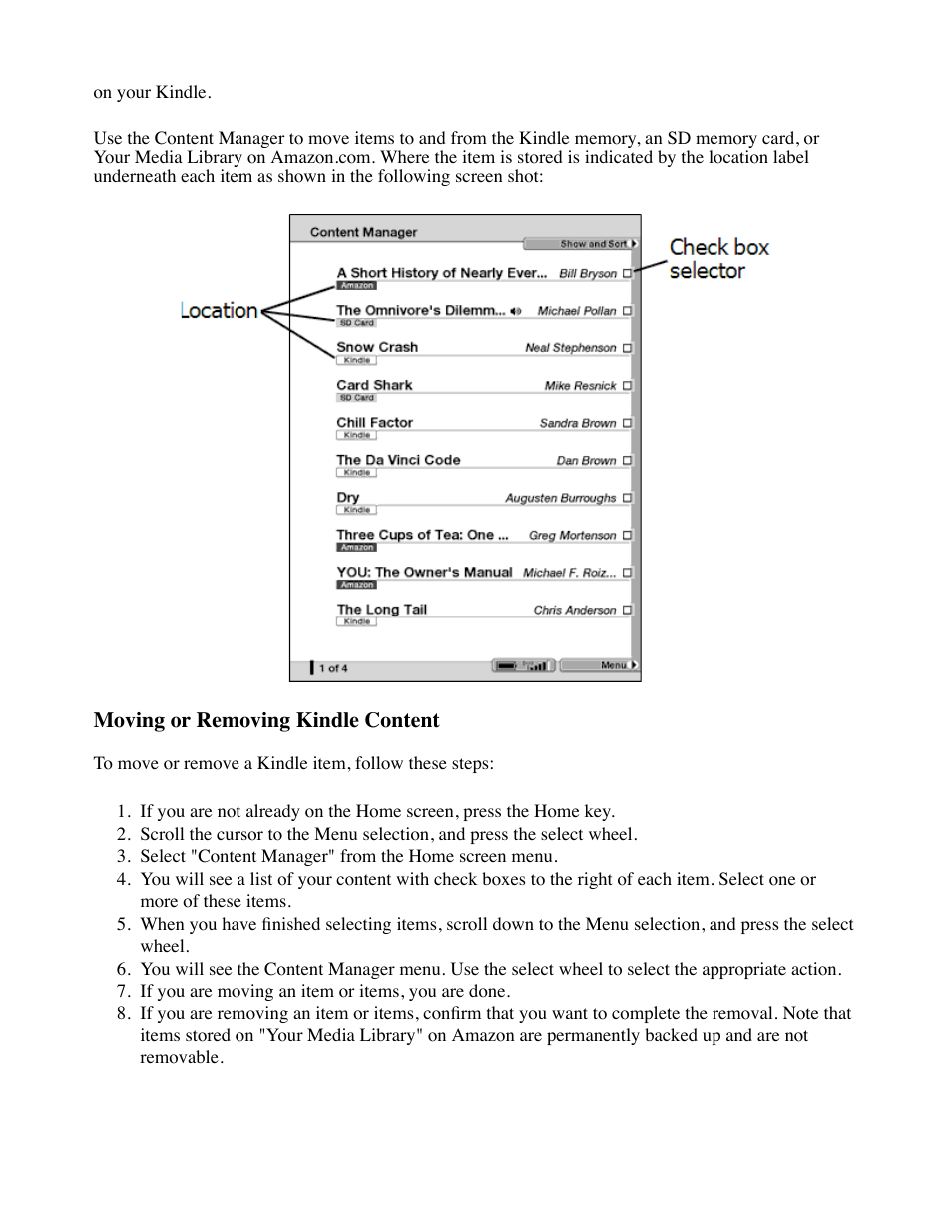 Amazon Technologies Kindle D00111 User Manual | Page 28 / 89