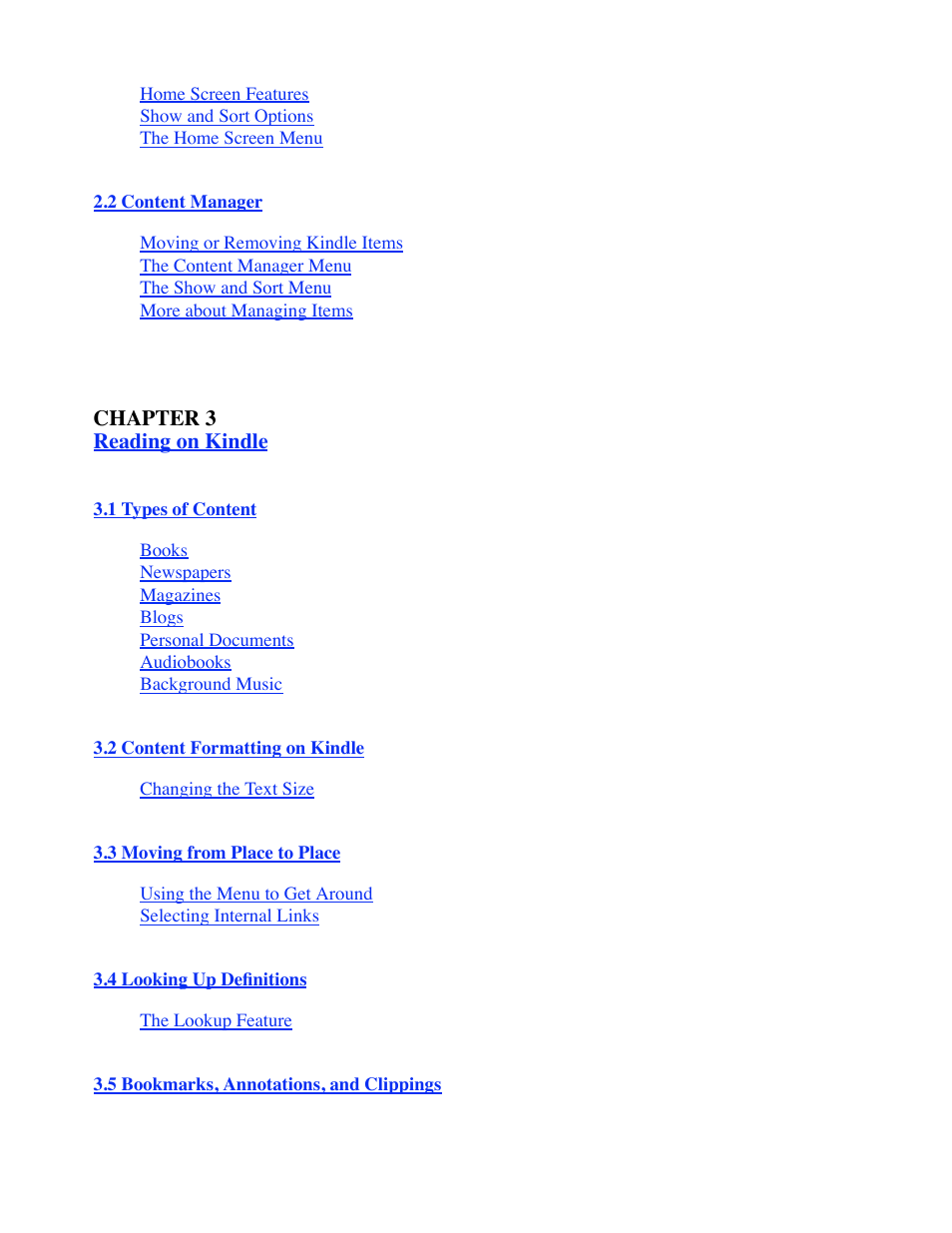 Amazon Technologies Kindle D00111 User Manual | Page 3 / 89