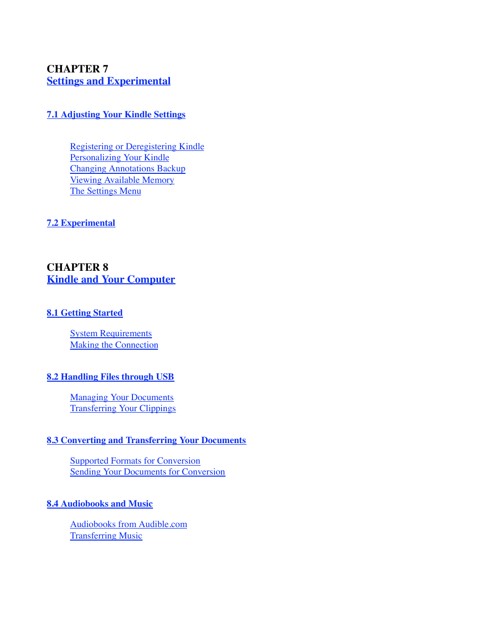 Amazon Technologies Kindle D00111 User Manual | Page 6 / 89