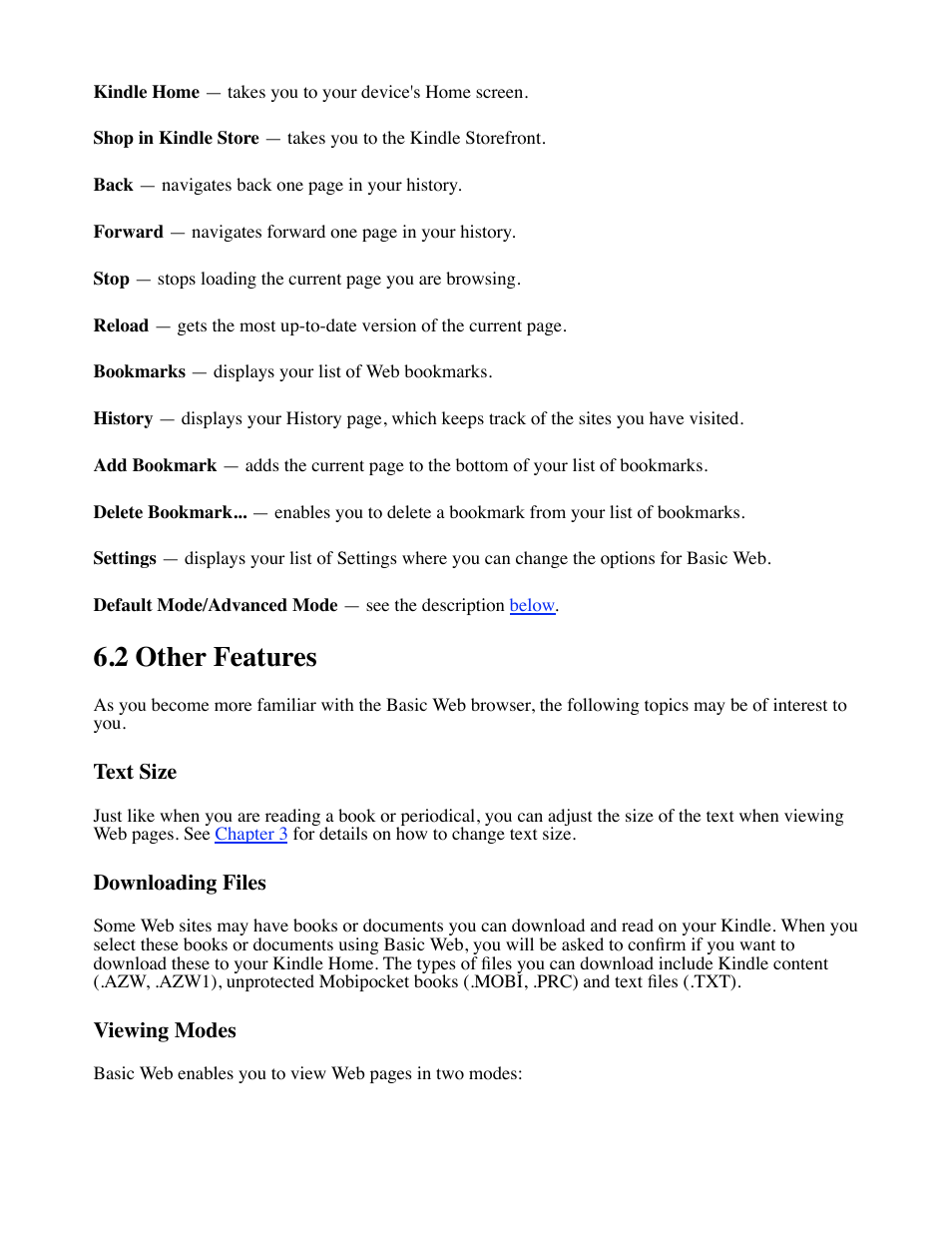 2 other features | Amazon Technologies Kindle D00111 User Manual | Page 67 / 89