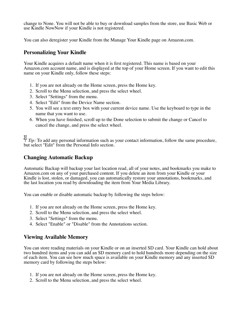 Amazon Technologies Kindle D00111 User Manual | Page 71 / 89