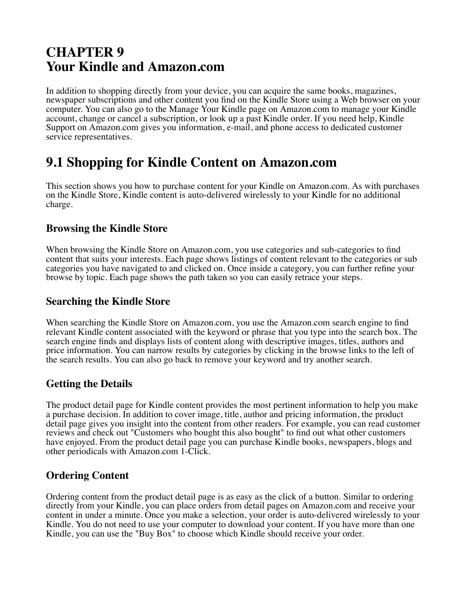 Chapter 9 | Amazon Technologies Kindle D00111 User Manual | Page 79 / 89