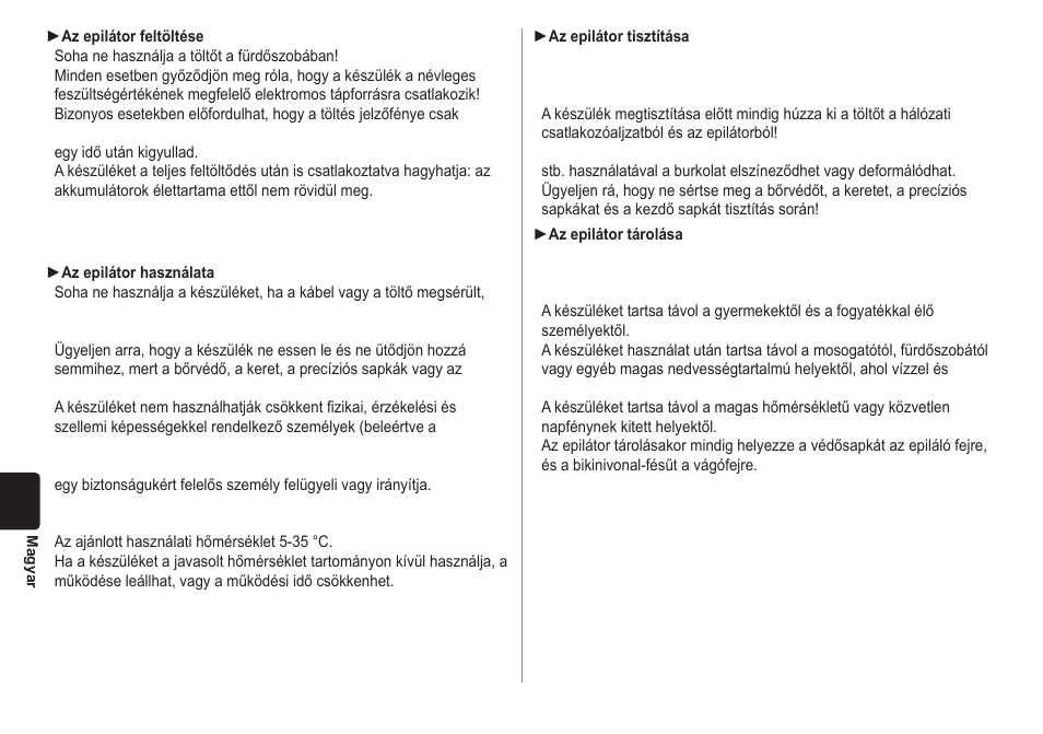 Panasonic ESWD70 User Manual | Page 122 / 138