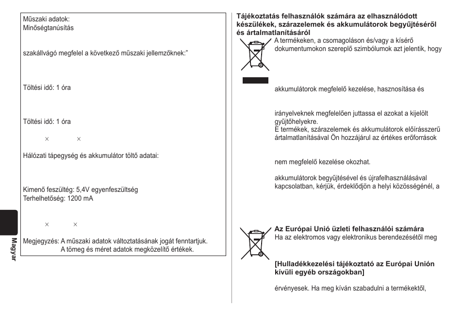 Panasonic ESWD70 User Manual | Page 128 / 138