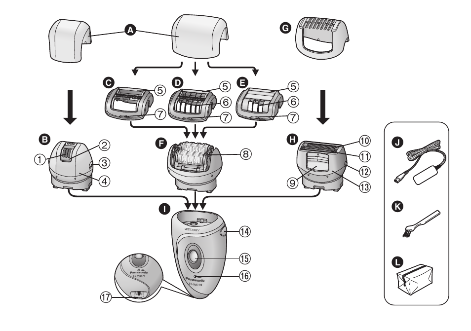 Panasonic ESWD70 User Manual | Page 3 / 138