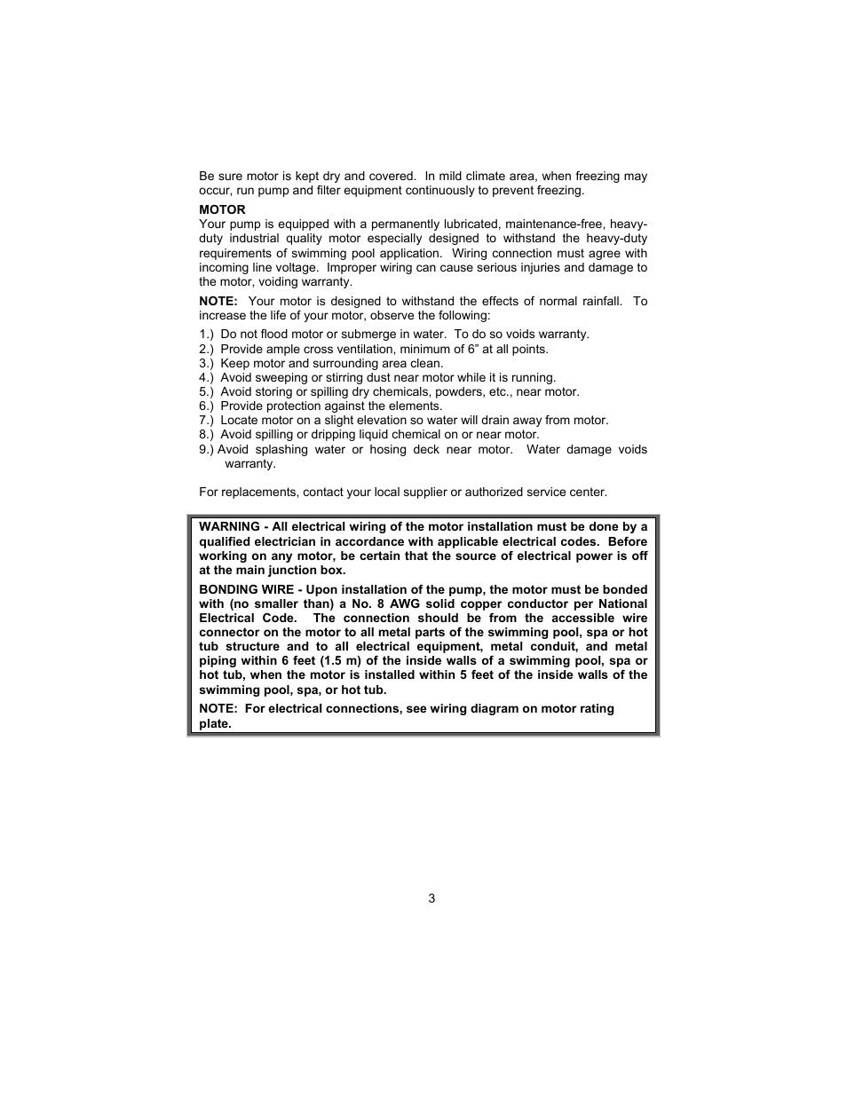 Aqua Flo A Series User Manual | Page 3 / 8
