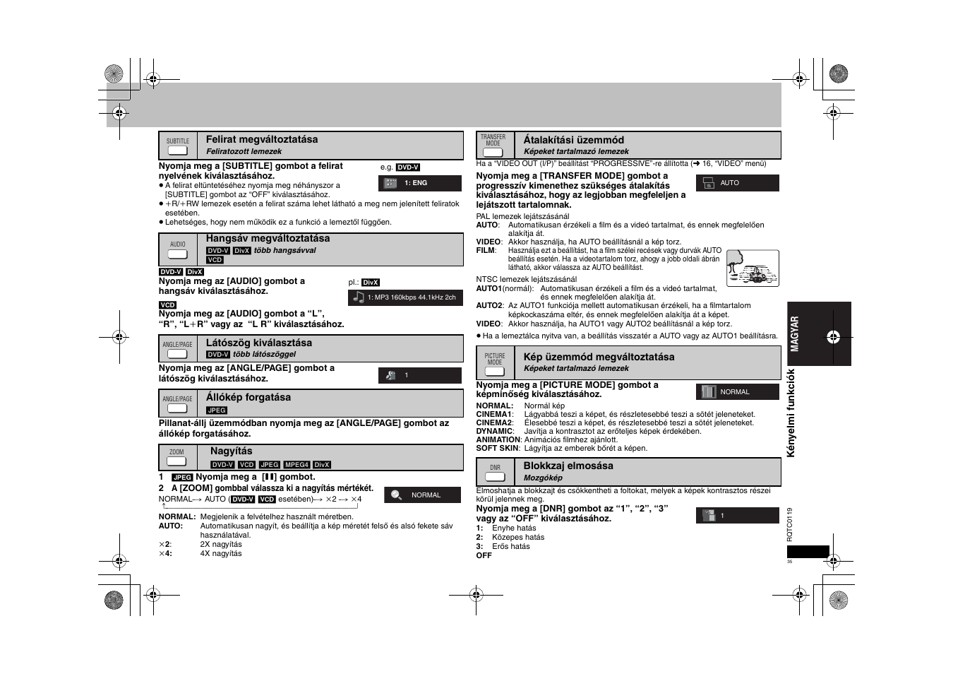 Panasonic DVDS33 User Manual | Page 35 / 72