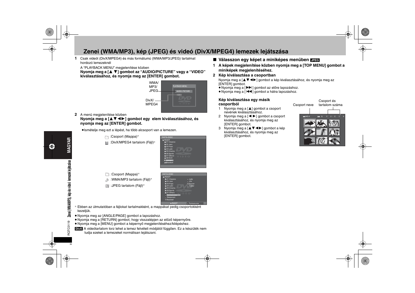 Panasonic DVDS33 User Manual | Page 36 / 72
