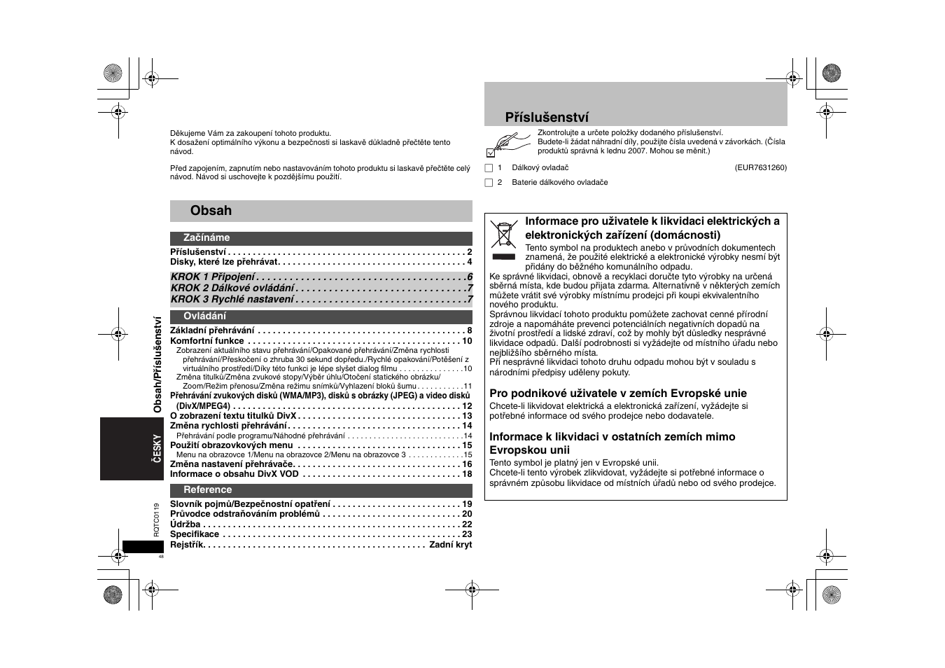Panasonic DVDS33 User Manual | Page 48 / 72