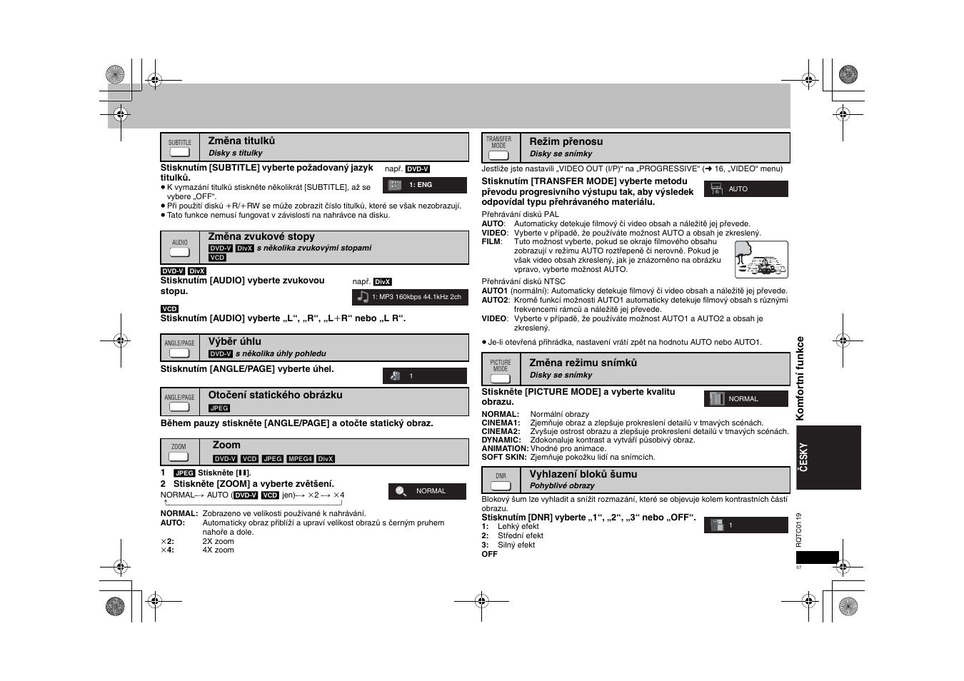 Panasonic DVDS33 User Manual | Page 57 / 72