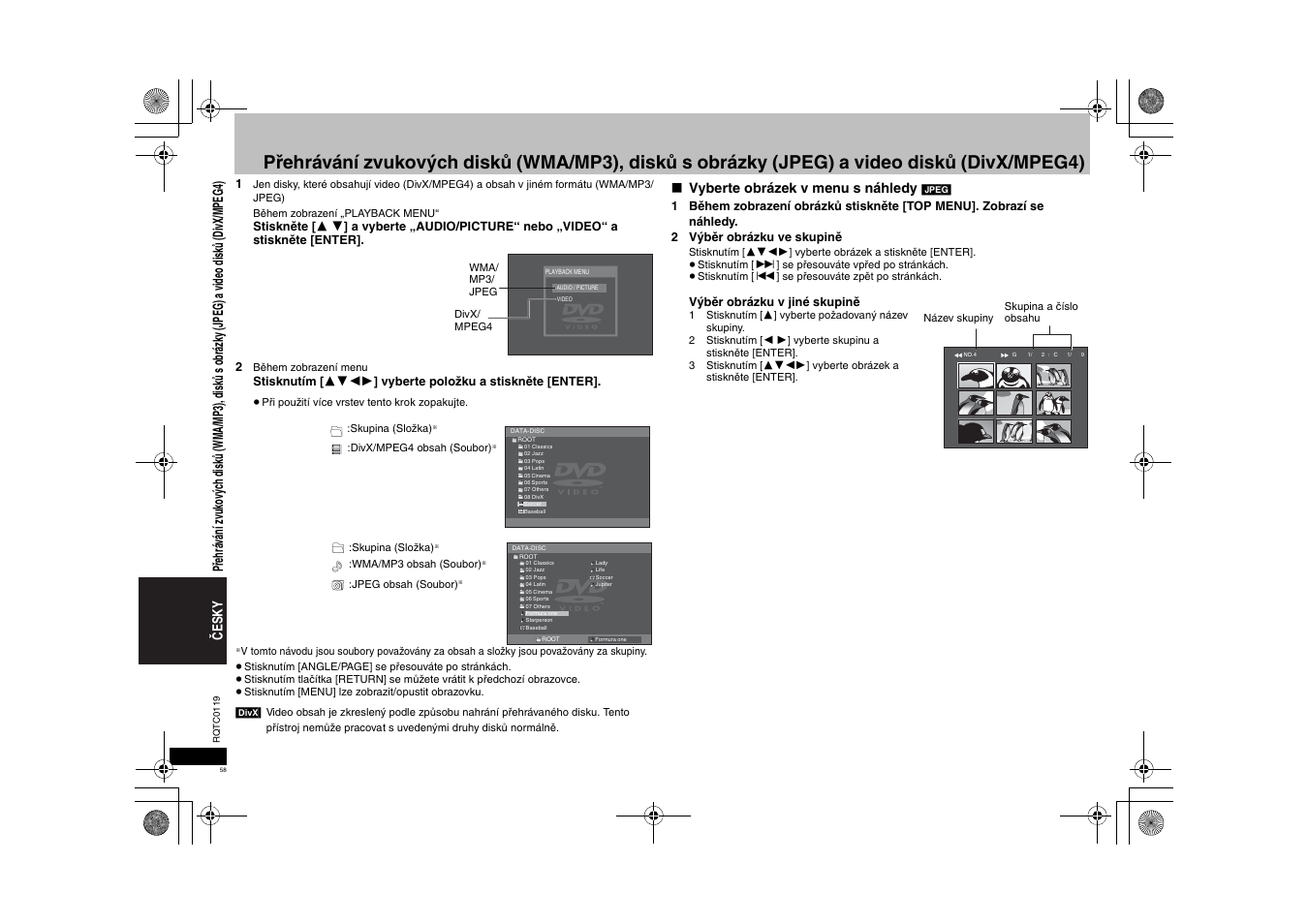 Panasonic DVDS33 User Manual | Page 58 / 72