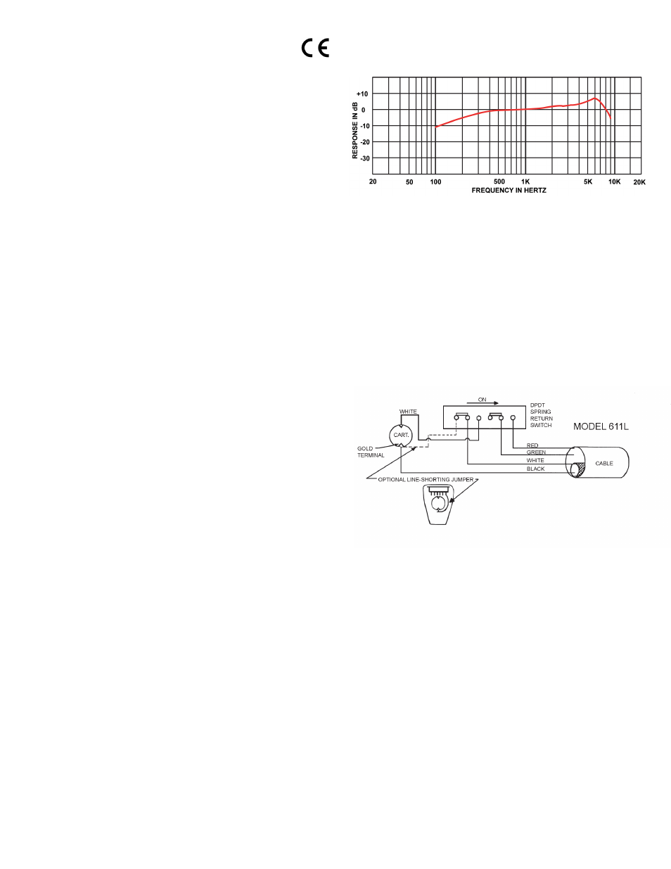 Specifications for 611l, Specifications | Astatic 611L User Manual | Page 2 / 2