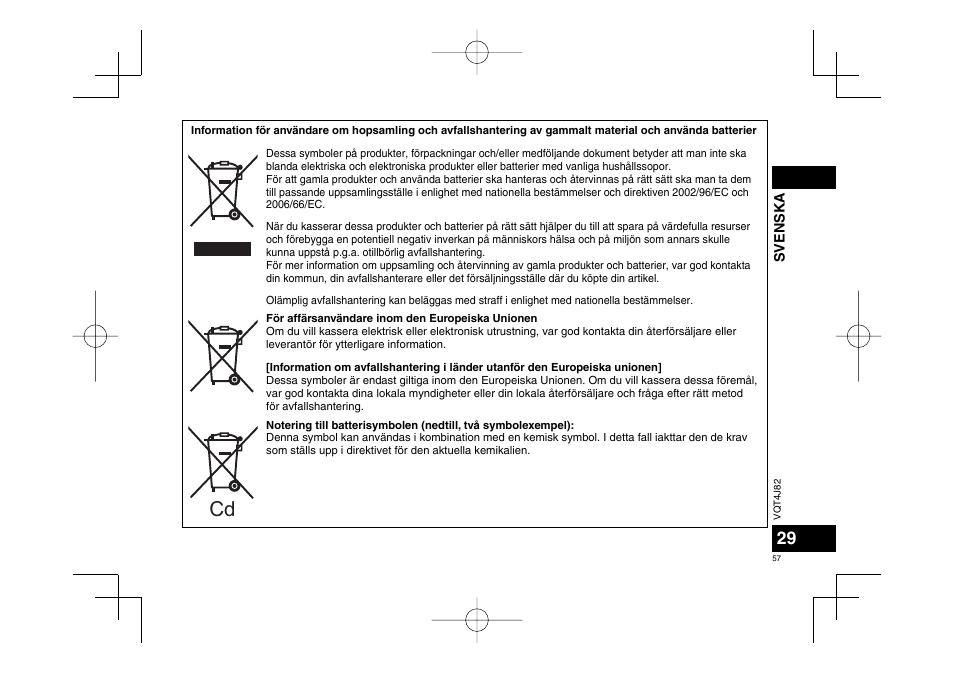 Panasonic RRXS420E User Manual | Page 57 / 226