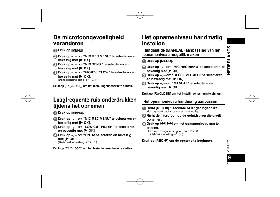 Panasonic RRXS420E User Manual | Page 9 / 226