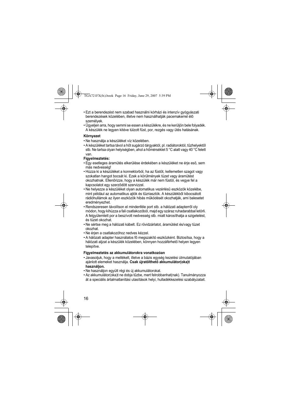 Panasonic KXTGA721FX User Manual | Page 16 / 40