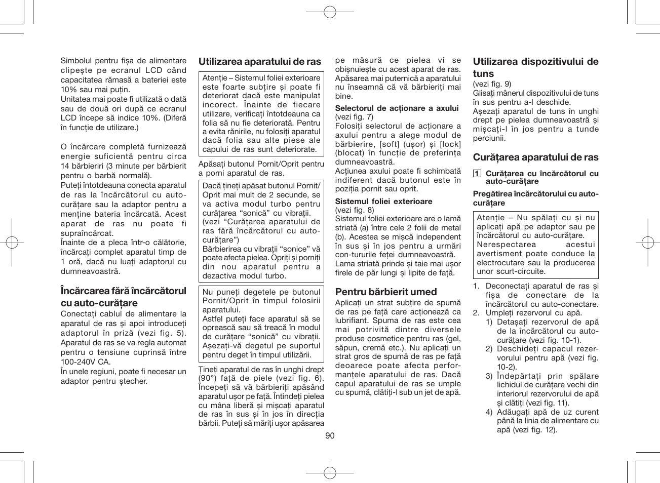 Panasonic ES8168 User Manual | Page 90 / 112