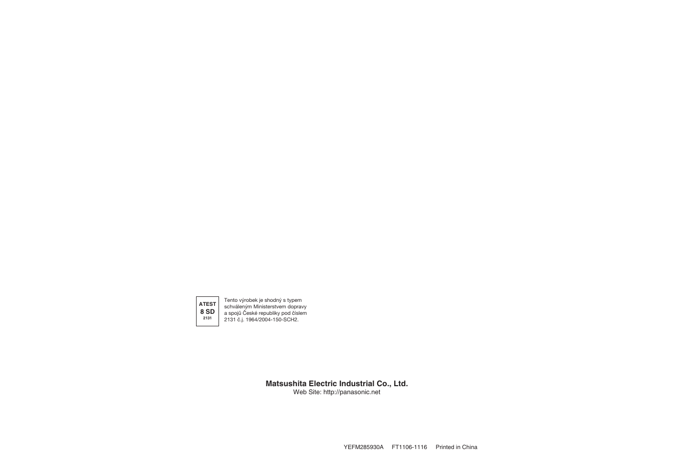 Panasonic CQC3305N User Manual | Page 19 / 36