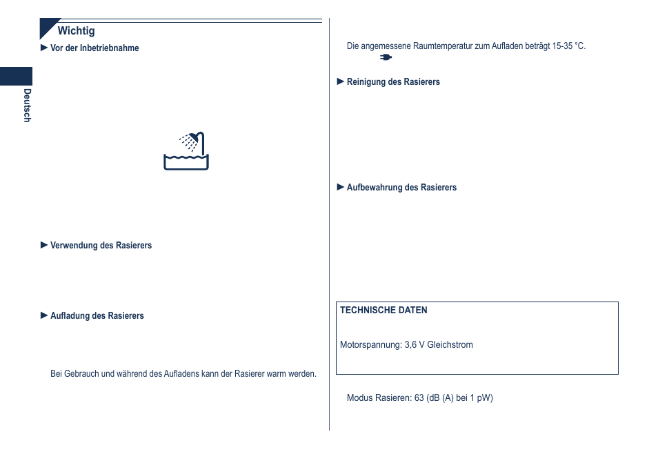 Panasonic ESGA21 User Manual | Page 8 / 108