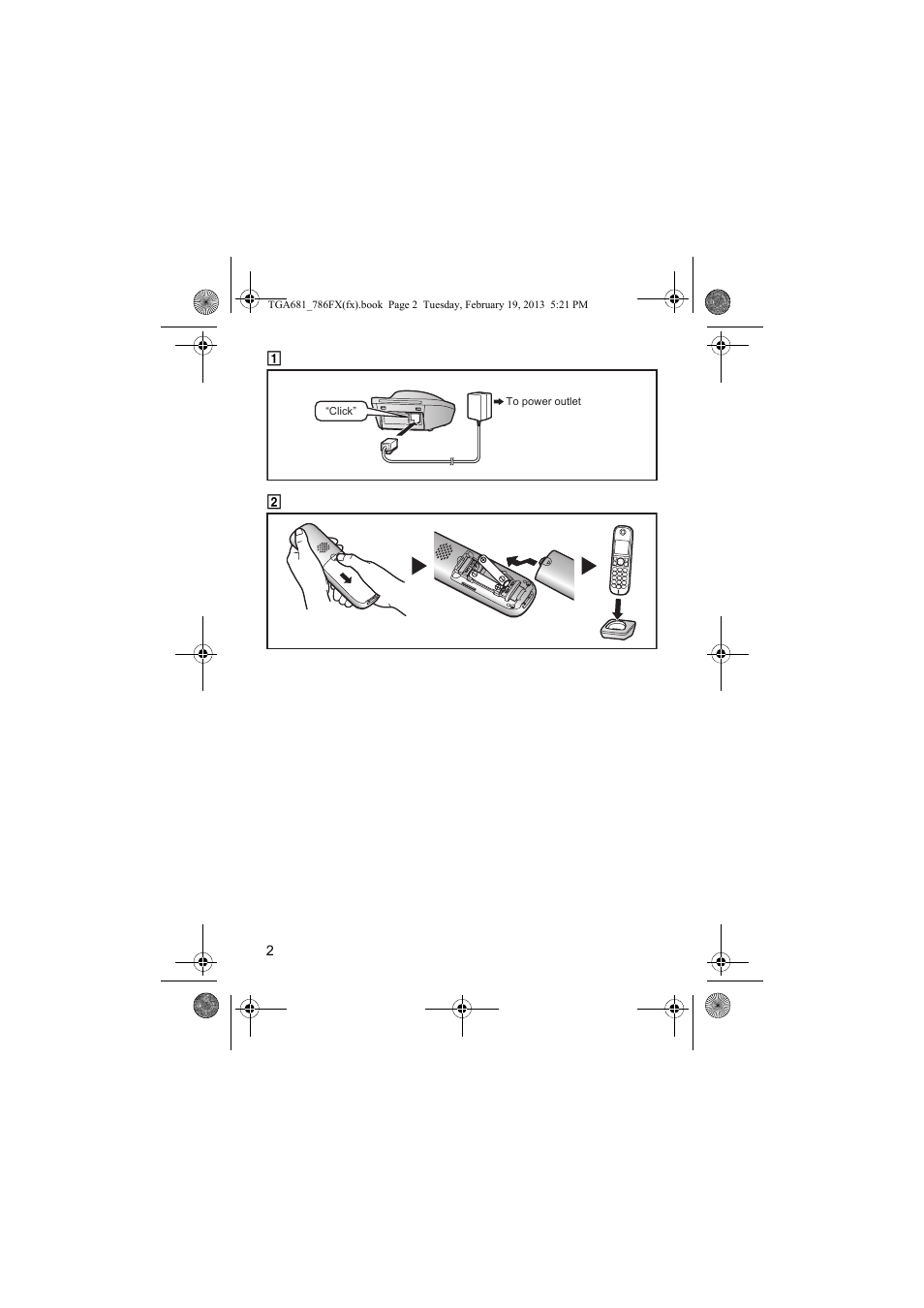 Panasonic KXTGA681FX User Manual | Page 2 / 76