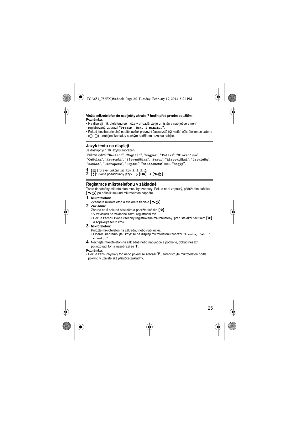Panasonic KXTGA681FX User Manual | Page 25 / 76