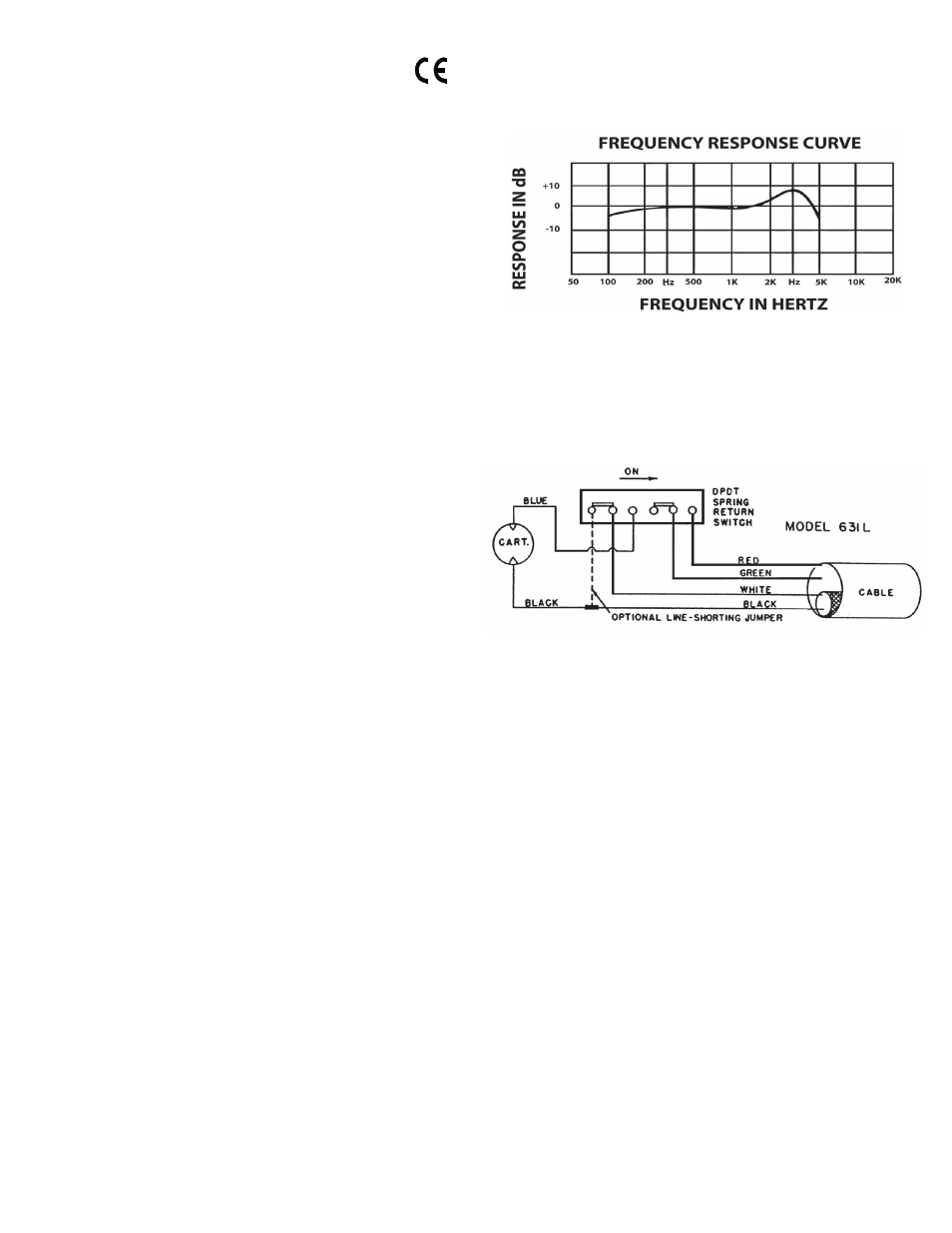 Specifications for 631l, Specifications | Astatic 631L User Manual | Page 2 / 2