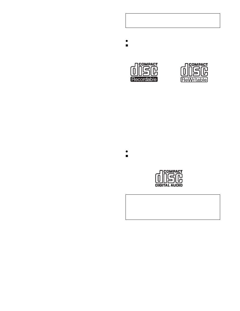 Discs | Americana Appliances CDR-850 User Manual | Page 18 / 128