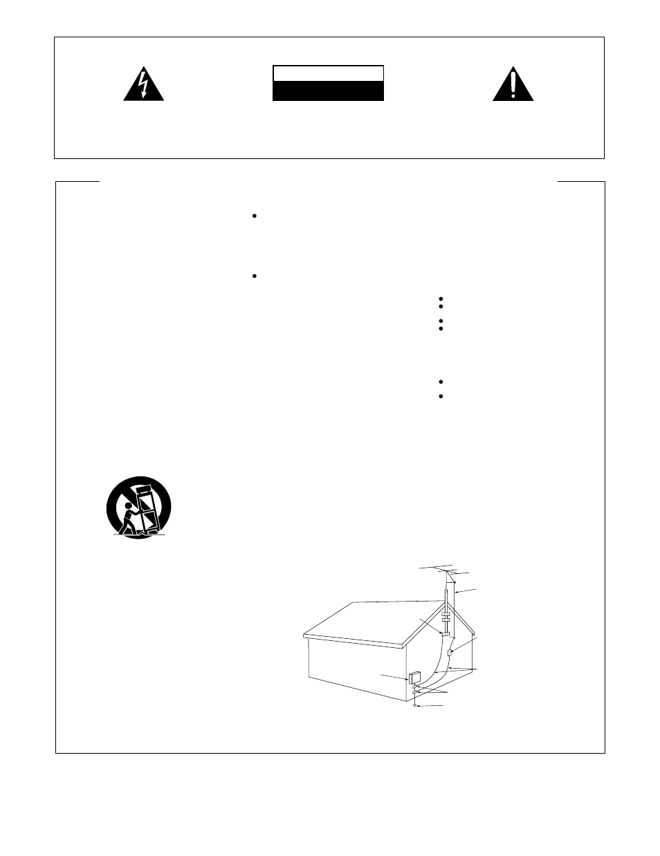 Important safety instructions, Important, Caution | Pre1282> en | Americana Appliances CDR-850 User Manual | Page 2 / 128