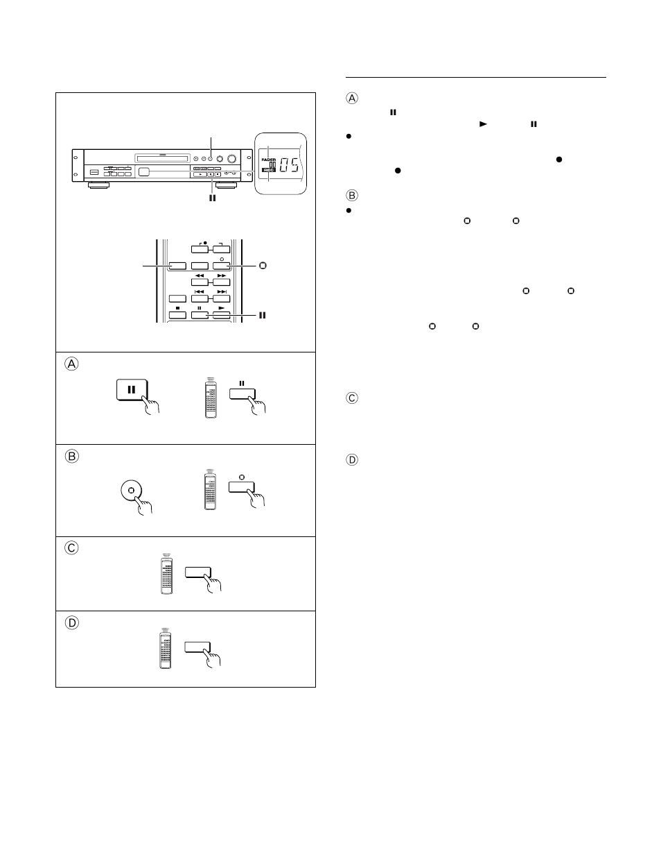 Cd a b | Americana Appliances CDR-850 User Manual | Page 76 / 128