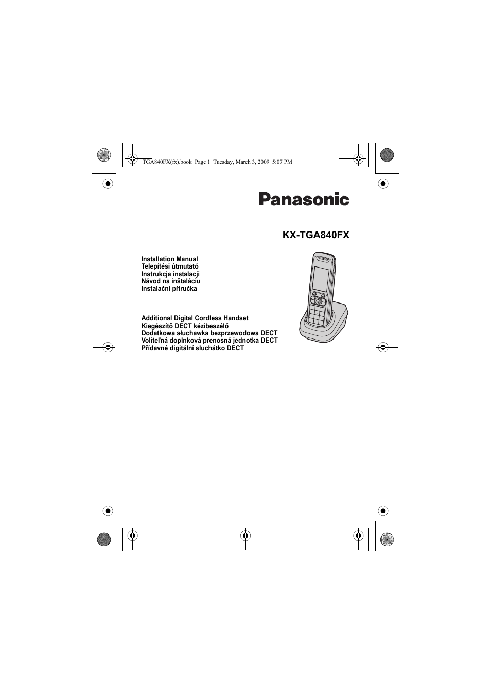 Panasonic KXTGA840FX User Manual | 32 pages