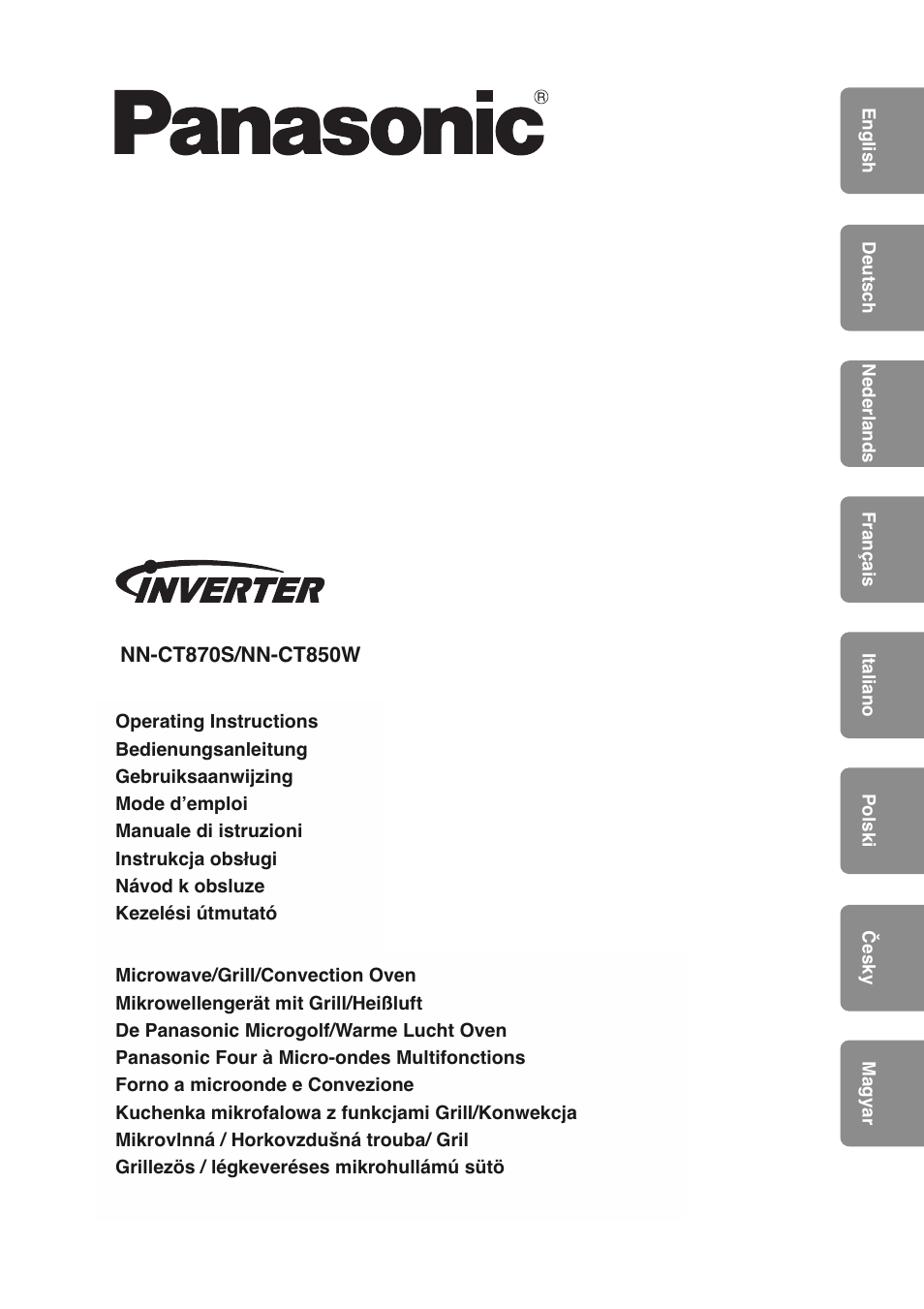 Panasonic NNCT850WEPG User Manual | 273 pages