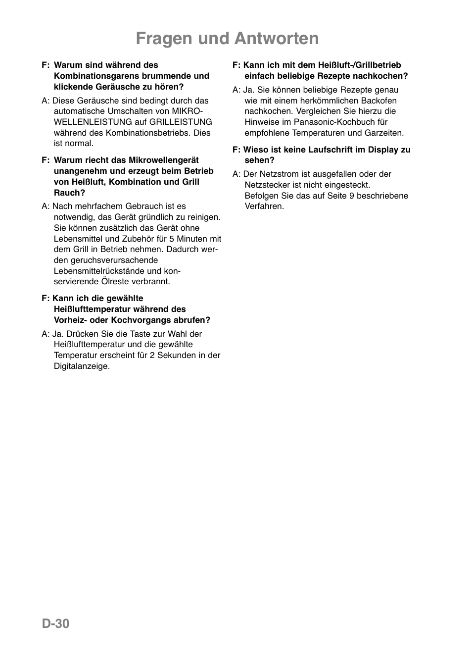 Fragen und antworten, D-30 | Panasonic NNCT850WEPG User Manual | Page 66 / 273