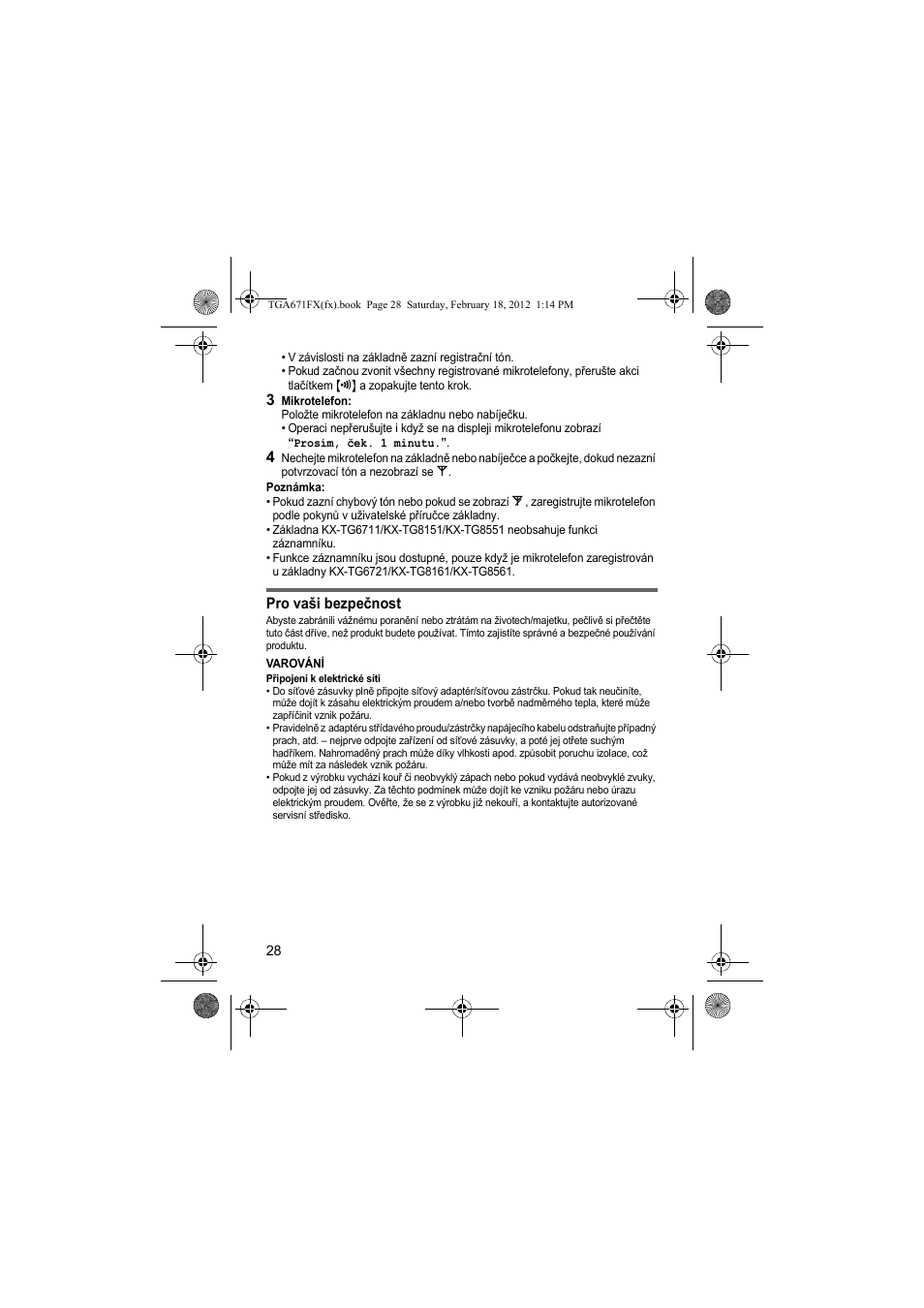 Panasonic KXTGA815FX User Manual | Page 28 / 84