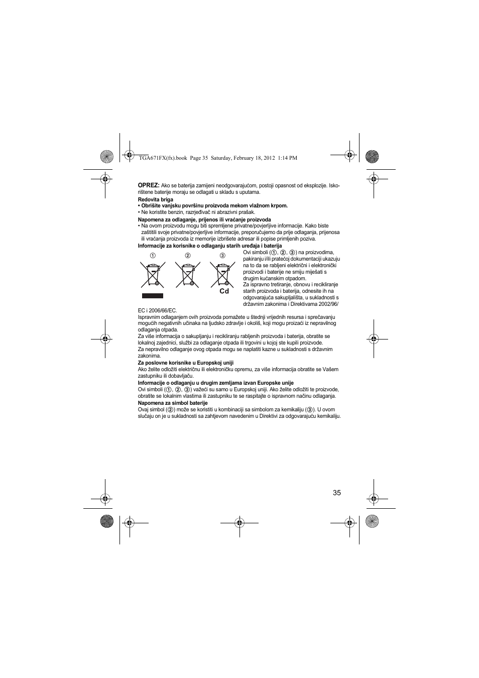 Panasonic KXTGA815FX User Manual | Page 35 / 84