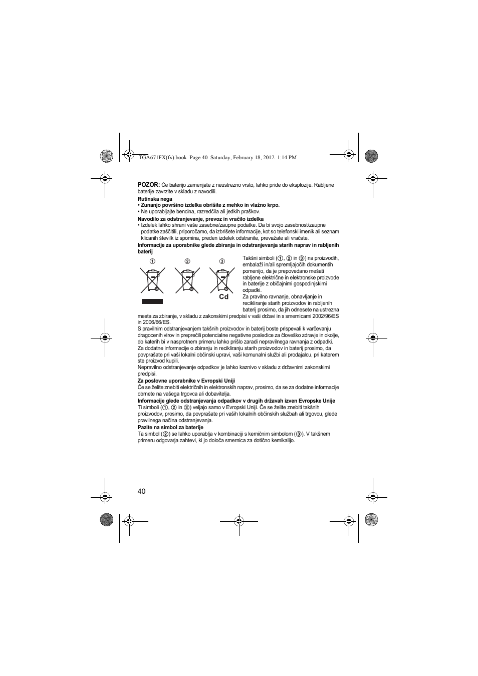 Panasonic KXTGA815FX User Manual | Page 40 / 84