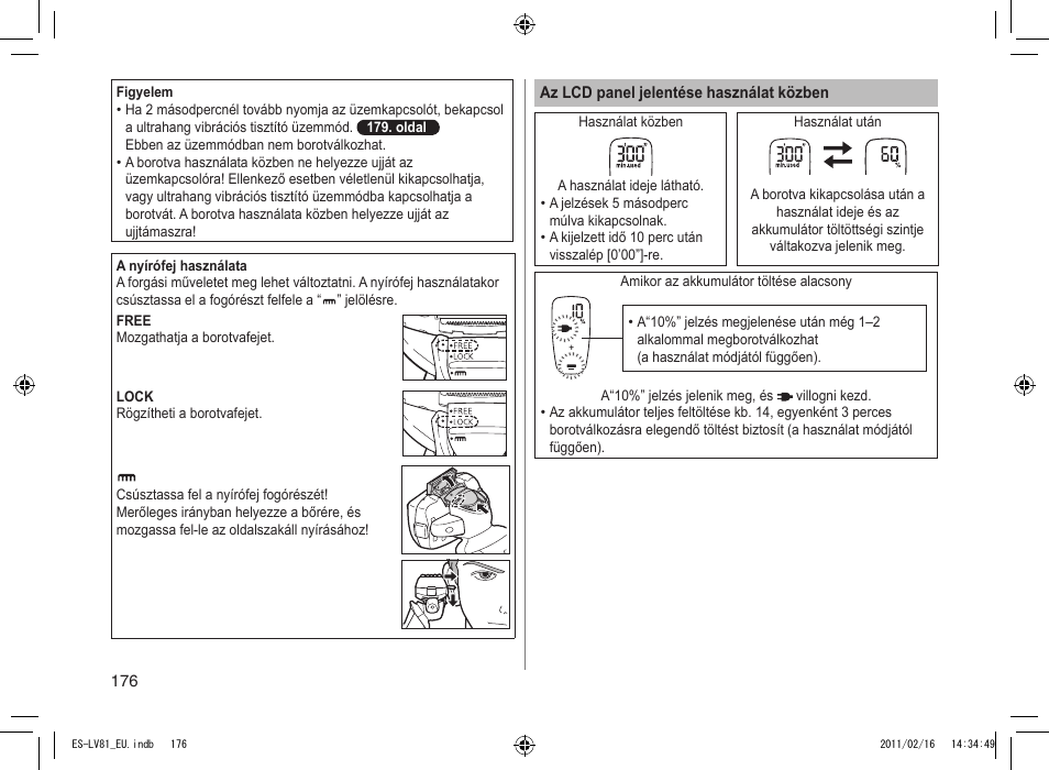 Panasonic ESLV81 User Manual | Page 176 / 210