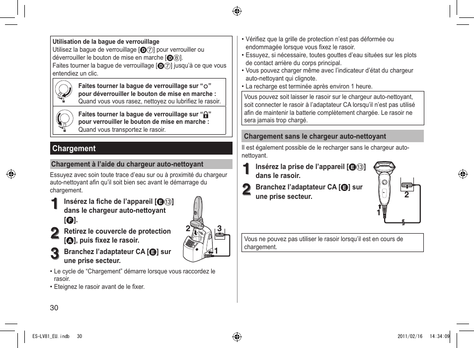 Panasonic ESLV81 User Manual | Page 30 / 210
