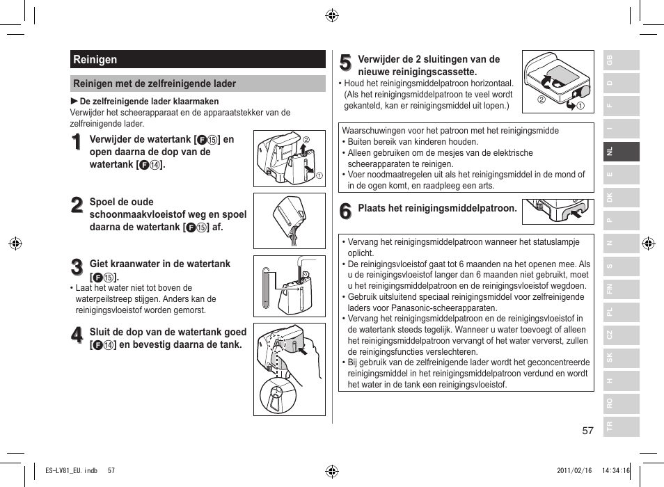 Panasonic ESLV81 User Manual | Page 57 / 210