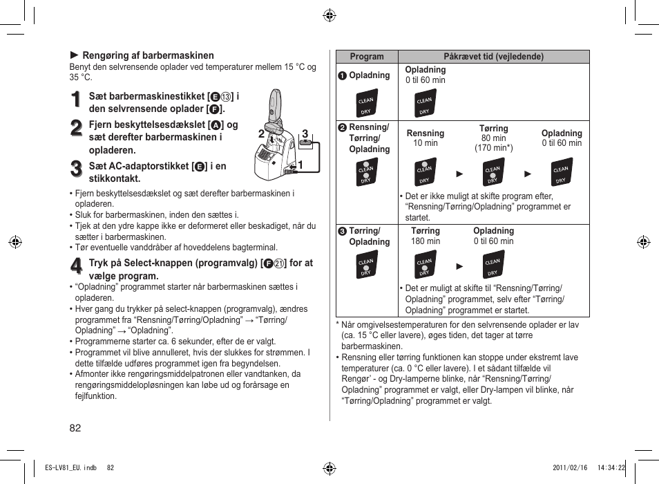 Panasonic ESLV81 User Manual | Page 82 / 210